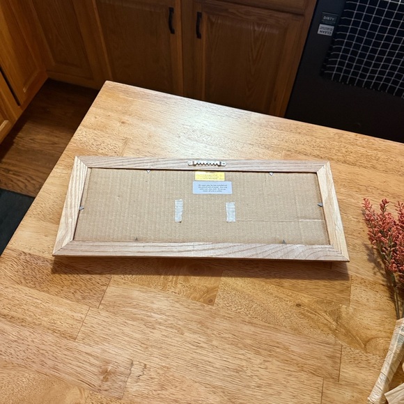 Copper and Wood Angel Wall Decor - Picture 3 of 3